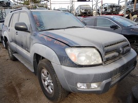 2003 Toyota 4Runner SR5 Navy Blue 4.0L AT 4WD #Z21597